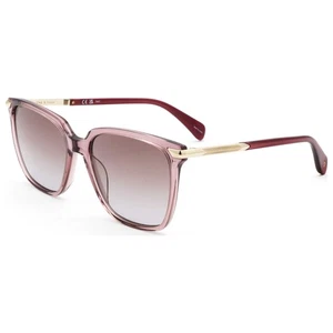 Rag & Bone Women's 55 mm Grey Sunglasses RNB1066-S-KB7-55 - Picture 1 of 3