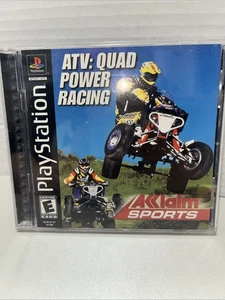 ATV: Quad Power Racing (PlayStation 1, 2000) Complete Tested Working Adult Owned - Picture 1 of 4