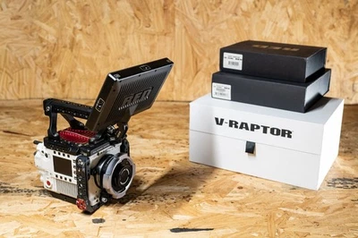 RED V-Raptor 8K VV [Storm Trooper] + 7" Monitor + Accessories - Image 1 of 4