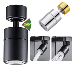 Grifo giratorio 360° cabezal rociador grifo aireador filtro boquilla ahorro de agua - Imagen 1 de 26
