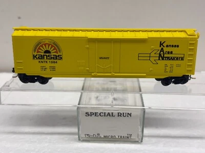 N Scale Kadee Micro Trains MTL Special Run 84-08 Kantrak KNTK 1984 Box Car - Image 1 of 3