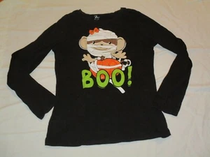 The Children's Place Halloween Shirt Mädchen Größe 14 Mama Affe Oberteil lang Slvs XL - Bild 1 von 2