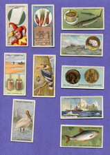 1933 WILLS CIGARETTES DO YOU KNOW 4TH SERIES 10 DIFFERENT CIGARETTE CARDS