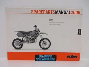 Genuine KTM Spare Parts Manual Chassis 2006 65 SX 3CF6001F6EN - Picture 1 of 1