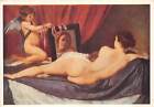 Us25 Postcard Paint National Gallery Spanish School Venus Cupid Diego Velazquez