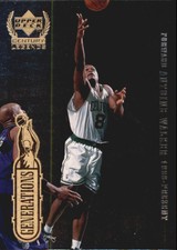 1999 Upper Deck Century Legends Generations Card #G6 Antoine Walker/Karl Malone