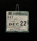 WHITETAIL Ski Lift Ticket 1st YEAR 12/22/1991 PENNSYLVANIA Travel Souvenir