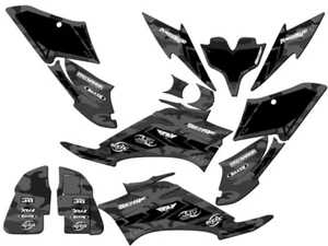 Kit de Gráficos Senge gris Raptor 250 todos los años compatible con Yamaha - Imagen 1 de 7