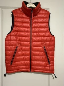American Eagle Outfitters Men's Red Puffer Vest Small Quality Outerwear, Zipper - Picture 1 of 9