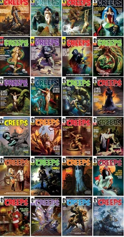 CREEPS MAGAZINE ISSUES #1 - 32 & SHUDDER MAGAZINE 1 - 12 YOU PICK Cover