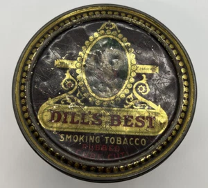 Letrero de lata de tabaco para fumar DILL’S BEST FROTADO de colección Cigar Country Store - Imagen 1 de 9