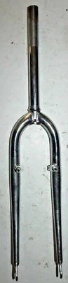 Rigid 26" (27mm Crown Race) Chrome Threaded Cantilever MTB Fork - Image 1 of 4