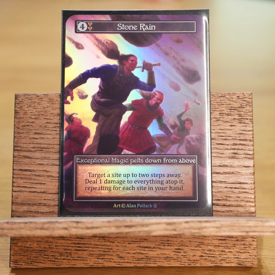Stone Rain - Foil - Arthurian Legends - Unique - Sorcery: Contested Realm - Image 1 of 1