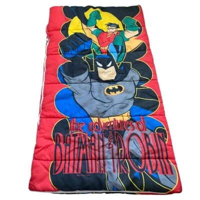 1995 DC Comics The Adventures of Batman & Robin Sleeping Bag - Image 1 of 4