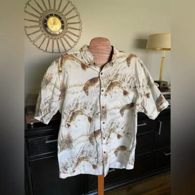 Vintage Men's Bass Fishing Shirt - Image 1 of 4