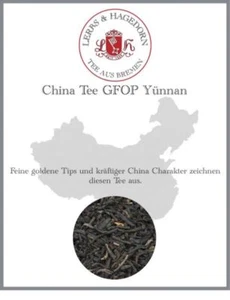 Té China GFOP Yünnan 1 kg fuerte en sabor y con finas puntas doradas - Imagen 1 de 1