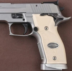KSD Brand Sig Sauer X-Five P226 /SO /AL /Six /Six AL Ivory Acrylic Grips - Picture 1 of 2