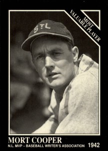 1991 Conlon TSN #301 Mort Cooper MVP