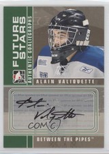 2008-09 ITG Between the Pipes Auto Alain Valiquette #A-AV Auto