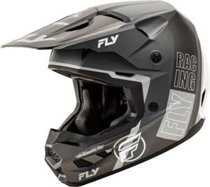 Casco FLY RACING Kinetic Rally - Gris mate / Negro / Blanco talla XL - Imagen 1 de 1