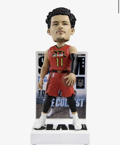 Trae Young Atlanta Hawks Slam Magazine Cover Bobblehead Cover