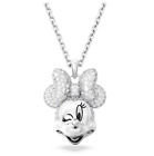 Swarovski 5667612 Pendente Disney Minnie Mouse Bianco Placcato Rodio