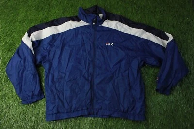 FILA ORIGINAL RARE MEN CASUAL VINTAGE 90'S TRACK TOP JACKET SIZE XL X-LARGE - Image 1 of 4