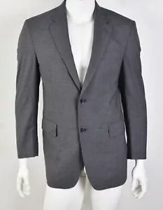 JOS A BANK Heather Gray Seasonless Wool Two-Button Blazer 40R - Picture 1 of 5