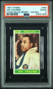 1967 Panini Joe Frazier Rookie Card Valida PSA 2 - Redemption - Was SGC 3.5 - Picture 1 of 2