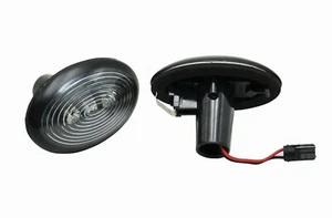 MINI COOPER R55 R56 R57 R58 R59 2ND GEN LED SIDE MARKER TURN LIGHT SET SMOKED - Foto 1 di 9
