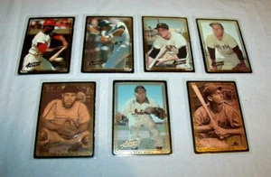 Lote de 7 tarjetas de béisbol 1992 lleno de acción Larry Doby Garvey Garagiola Piersall - Imagen 1 de 3