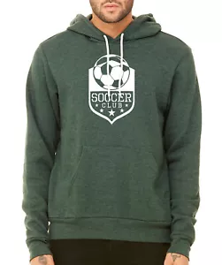 Sudaderas con capucha de club de fútbol, sudaderas con capucha gráficas de fútbol - Imagen 1 de 8