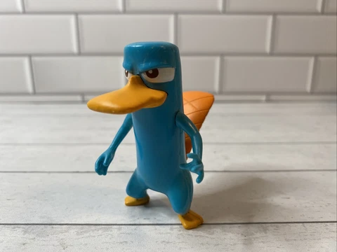 Disney Phineas And Ferb Perry The Platypus 2.75” Figure Posable Jakks Pacific Cover