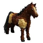 Pinatas 3D Horse Party Game, Decoration & Photo Prop - Brown/Tan 