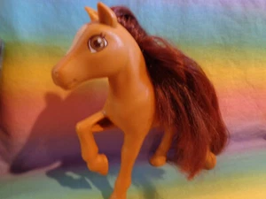 Mattel Viacom braunes Pferd lange braune Mähne & Schwanz von 2011 - Bild 1 von 7