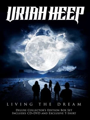 URIAH HEEP - LIVING THE DREAM (CD+DVD+T-SHIRT GRÖßE L BOXSET)  2 CD+DVD NEU - Bild 1 von 2