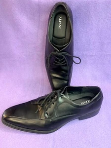 Men's Alfani Seth Bicycle Toe Derby Oxford Dress Shoes Size 12M Faux Leather - Picture 1 of 11