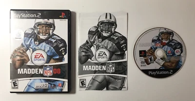 Madden NFL 2008 PS2 (Sony PlayStation 2, 2007) EA - Football - CIB Complete - Image 1 of 4