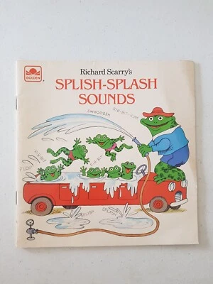 Golden Look-Look Book - 13964 Richard Scarry's Splish-Splash Sounds 1986 PB - Image 1 of 3