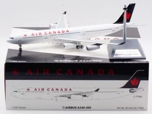 WB MODELS 1/200 A340-313 AIR CANADA C-FTNQ CON SOPORTE B-343AC-TNQ - Imagen 1 de 1