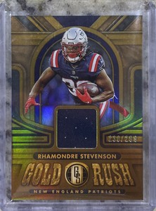 Rhamondre Stevenson 2023 Panini Gold Standard Card