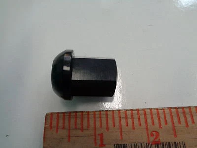 PORSCHE 911 914 924 944 968 928 TUERCA ALEACIÓN NEGRO ANODIZADO NUEVO 999 182 003 36 Foto 1 de 4