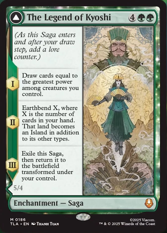 MTG The Legend of Kyoshi (186/447) Avatar The Last Airbender NM - Image 1 of 1