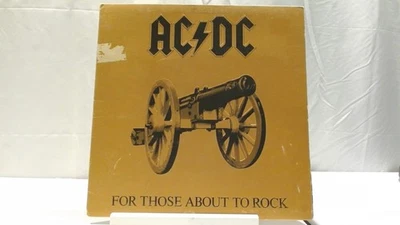 AC/DC For Those About To Rock  1981 Atlantic RL Masterdisk 1st Press VG+/VG - Image 1 of 4