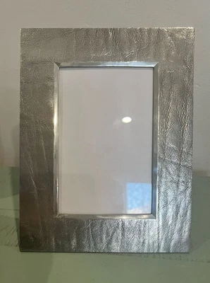 Royal Selangor Photo Frame Pewter Leather Texture 8.5x6.5 4x6 Unused 3506 - Image 1 of 4