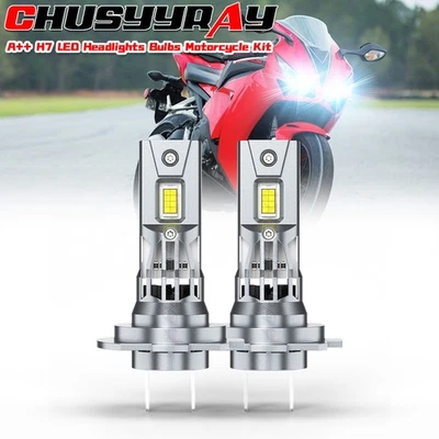 Faros para motocicleta Kawasaki Ninja 250R 2009 2010 2011 2012 bombillas H7 blanco Foto 1 de 4