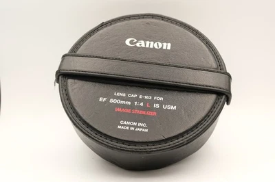 Canon Lens Cap E-163 for 500mm f/4 L IS USM Super Telephoto Lens #Z-RCE163 - Image 1 of 2