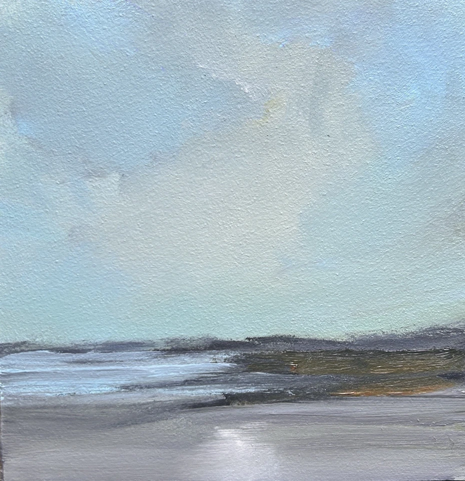 Cuadro original - GRAY BEACH - paisaje abstracto Foto 1 de 1