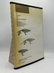 Una serie de acusaciones Barry Cleavin A.K. Arte sátira Grant HC Hazard Press - Imagen 1 de 6