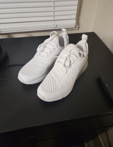 Scarpe da ginnastica Nike Air Max 270 bianche taglia 5 5 giovanili